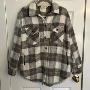 RD Style Plaid Shacket